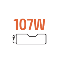 107W