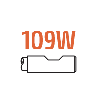 109W