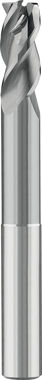 Utensile HM ALU 129 - Vista verticale