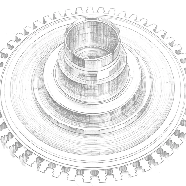 Aerospace Aeroengine Turbine Disc