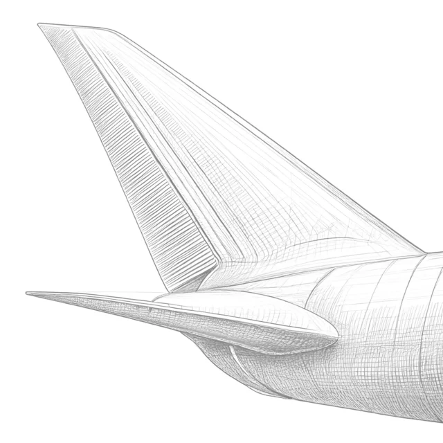 Aerospace Airframe Tail