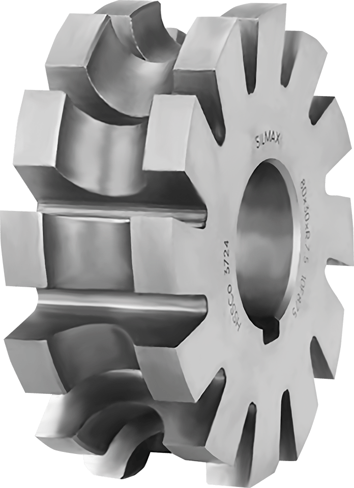 Utensile HSS FRF 10F - Vista verticale