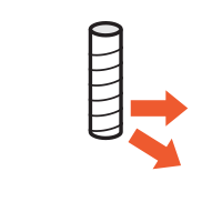 Horizontal Diagonal