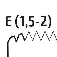 Anschnittform E