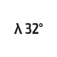 λ 32°