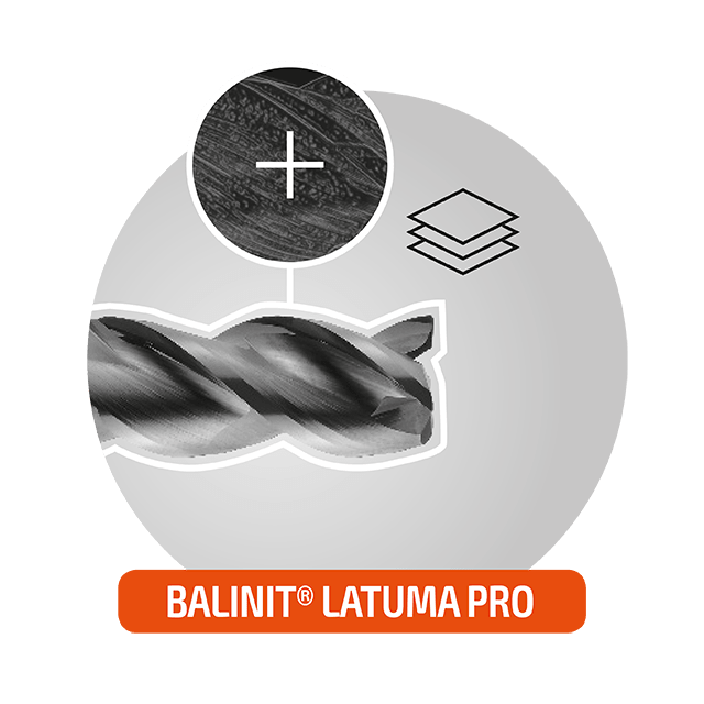 Rivestimento PVD Balinit Latuma
